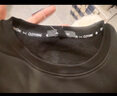 真维斯（Jeanswest） 圆领卫衣男女同款秋冬季加绒加厚保暖宽松休闲长袖套头潮牌上衣 摇粒 黑色 JSWL口袋泰迪熊_K 3XL 实拍图