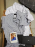 布先生夏季凉感丝光棉短袖男士polo衫商务休闲上衣纯色衣服翻领打底男装 浅灰色 XL (180) 实拍图