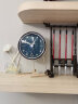汉时（Hense）创意台钟时尚现代艺术时钟摆件客厅桌面座钟坐式台式石英钟HD56蓝 实拍图