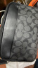 蔻驰（COACH）奢侈品送男友男士PVC配皮单肩斜挎包C4149【品牌授权直供】 实拍图