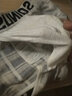 网将（WANGJIANG）男士内裤 男平角裤棉质中低腰格子短裤头男式四角短裤衩 黑色+深蓝+咖色 M 【建议45-50Kg】 实拍图