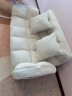 昊罔（HAOWANG） 沙发客厅卧室北欧风小沙发小户型双人网红宿舍简易折叠沙发 米白【羊羔绒面料 | 豪华加高加厚款】+加两个抱枕 实拍图