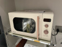 东芝 TOSHIBA ER-VS2200微波炉家用小型迷你复古转盘加热式微波杀菌 网红菜单高颜值 20L 实拍图