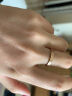 丹尼尔惠灵顿（DanielWellington）dw戒指饰品简约玫瑰金色男女对戒情侣指环生日礼物DW00400018 实拍图