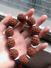 鼎枫 精挑尼泊尔大金刚菩提手串爆肉沉水佛珠手串七八瓣佛珠手链 精挑6瓣20-22mm11颗+备珠 实拍图