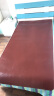 金山峡加厚牛皮席头层水牛皮凉席子可折叠真皮软席单双人床 钻石级-棕红(5mm-三件套) 1.0m床(100*200cm) 实拍图