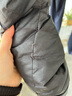 查尔斯桃心冬季加厚保暖宽松休闲纯色立领潮流85绒羽绒服外套 男女同款 黑色 XL 实拍图