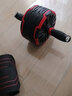 斯诺德（SiNuoDe）健腹轮 自动回弹静音巨轮收腹滚轮腹肌轮男女减肥健腹器健身器材 E320-中国红高端健腹轮+加厚跪垫 实拍图