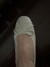 百丽芭蕾风玛丽珍鞋女商场同款蝴蝶结单鞋A1Q1DCQ3预售 米色 38 晒单实拍图
