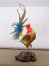 上善若水《金鸡报喜》全铜彩鸡摆件一鸣惊人客厅卧室十二生肖工艺礼品摆设 《金鸡报喜》小号【原创设计】 实拍图
