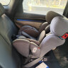好孩子（gb） 婴儿汽车安全座椅0-7-12岁双向安装isofix接口安全座椅360度旋转 CS726海军蓝+安全气囊+安全带 实拍图