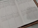 CAGIE卡杰2026年日程本日周计划本每日工作时间管理笔记本子365天日历记事本手账日记本效率手册定制 A5深海蓝 硬面 无年限计划本192页 实拍图