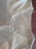 妙奕嘉白色打底衫女可外穿内搭修身蕾丝纯欲上衣秋季贴身长袖t恤冬季 蕾丝花边纽扣长袖 M 【建议90-105斤】 实拍图