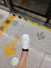 回力小白鞋女士休闲鞋韩版春季百搭厚底增高纯白色爆款板鞋子女 米白（超轻厚底4CM） 39 实拍图