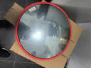 巨成 室内广角镜 道路交通弯道转角凸面反光镜 安全转角镜 室内直径45cm 含安装件 一套价 实拍图