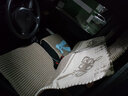 同为 2025款高品质汽车夏季冰丝坐垫手编车垫透气夏天凉垫座垫座套 中国结款-卡其色 实拍图