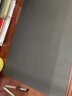 BUBM 鼠标垫小号办公室桌垫笔记本电脑垫键盘垫办公写字台桌垫游戏家用垫子防水支持定制 70*35cm 黑色 实拍图