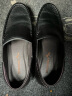 红蜻蜓休闲鞋男春夏季透气软底商务一脚蹬男士休闲鞋皮鞋 WTA7423黑色40 晒单实拍图