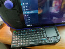 Rii 可充电无线迷你键盘V3便携掌上背光键盘带激光笔2.4G无线支持多种系统电脑智能电视机顶盒投影 黑色 晒单实拍图