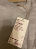 MUJI 女式 亚麻水洗 七分袖罩衫 T恤 亚麻上衣 BCA25C2S 浅米色 S(155/80A) 实拍图