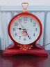 康巴丝（Compas）座钟古典欧式座钟表复古客厅装饰台钟创意床头石英钟C3099 古金色 实拍图