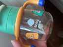 babycare小企鹅学饮杯 儿童吸管式水杯 儿童防漏防摔带手柄喝奶瓶含重力球 240ml绿色-双杯盖 PPSU（6月+） 实拍图