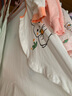 优奇婴儿衣服夏季薄款纯棉连体衣新生幼儿睡衣宝宝纱布哈衣夏装空调服 夏款【闭档】水绿 90cm 实拍图