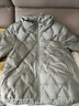 欧莎（OSA）轻薄白色短款小香风羽绒服女秋冬季2025年新款小个子外套 绿色A M 实拍图