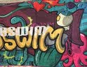 拓胜（TOSWIM）游泳速干浴巾温泉吸水巾男女成人披风运动健身旅行毛巾快干 海洋涂鸦【160*80cm】 实拍图