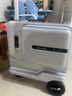 爱尔威（Airwheel）电动行李箱可坐可骑行智能旅行箱载人拉杆箱大容量 24英寸SE3T—豪华银 实拍图