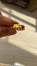 周生生 黄金戒指六字大明咒镂空金戒指情侣结婚对戒83215R计价 17圈 - 3.61克(含工费280元) 实拍图