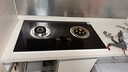 美珏好太太燃气灶  加宽加大尺寸大面板燃气灶  钢化玻璃陶瓷面板灶具定时猛火 【860*500】陶瓷面板定时 鸳鸯双灶 液化气 实拍图