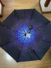 天堂伞雨伞遮阳伞太阳伞防晒防紫外线折叠伞晴雨伞两用胶囊便携迷你伞 （双层伞布）星空 实拍图