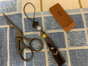 班意 小剪刀茶叶包装泡袋剪刀茶艺茶道家用复古日式茶具器零配件 （仙鹤形）剪刀+皮套+吊坠流苏 实拍图
