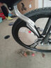 EG7公路自行车男山地车越野碟刹成人变速死飞单车弯把公路赛车女学生 26寸27速至尊一体轮磨砂灰 默认充气胎，升级实心胎联系客服 实拍图