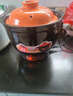 源趣 【超快】家用电砂锅电炖锅陶瓷煲汤锅熬煮粥神器紫砂白瓷养生沙锅 黑瓷【快炖电砂锅】6.0L（适合4-7人） 实拍图