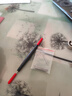 适用于天梭浪琴ck卡西欧天王dw手表带牛皮软超薄真皮表带男手表带蝴蝶扣平接口通用款表链女式款配件 黑色-银针扣 20mm 实拍图
