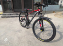 永久（FOREVER）自行车成人男式铝合金山地车27级变速油碟减震青少年城市公路单车 【27速线碟标配】27.5寸 黑红 . 实拍图