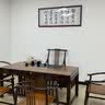 佳得雅天道酬勤字画办公室挂画书法客厅装饰画手写真迹茶室带框牌匾 家 50*150cm宣纸锦绫+有机玻璃+红褐框+手写 实拍图