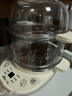 小熊（Bear）煮蛋器 双层家用多功能蒸蛋器 不锈钢早餐蒸点心蒸锅 可预约定时自动断电蒸锅 ZDQ-C14Q8 实拍图