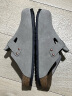 Devo Life的沃包头鞋半拖3624升级版软木拖鞋情侣款 24074 灰色反绒皮 38 晒单实拍图
