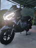 坤豪吉浪剑齿虎全新踏板摩托车150cc燃油车男女式代步车 黑色（汉达发动机）+护杠 实拍图