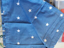 云瑾纯棉枕套一对装2只 全棉印花枕头套 单人双人居家枕芯套 星语星辰蓝 一对装/成人48*74cm 实拍图