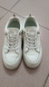 回力女鞋小白鞋女2024春季新款厚底百搭休闲鞋透气运动鞋子女潮流板鞋 【皮面】628Z-白色 38 实拍图