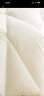 Interlagos日本进口羽绒被95%白鹅绒被A类抗菌高端酒店保暖加厚双人被子被芯 4A级波兰绒-常规冬被 220x240cm 实拍图