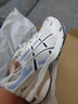 亚瑟士ASICS运动休闲鞋男女同款复古老爹鞋透气慢跑鞋运动鞋 GEL-1090 冰川灰/灰褐色 38 实拍图