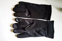 慕熙威尔（MUXIWEIER） 骑行手套秋冬季男女触摸屏户外运动山地车防滑保暖骑行装备穿戴装备 黑色 实拍图