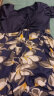 莫代尔中年妈妈泳衣女连体裙式带独立底裤保守遮肉显瘦大码温泉泳装 晒单实拍图