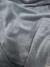 南极人男士睡衣男秋冬加绒加厚开衫法兰绒家居服可外穿家居服套装灰XL 实拍图