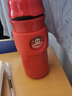 大嘴猴保温杯男女士便携定制水杯子学生办公杯不锈钢茶杯情侣杯车载杯 千禧红【316不锈钢内胆】390ml 实拍图